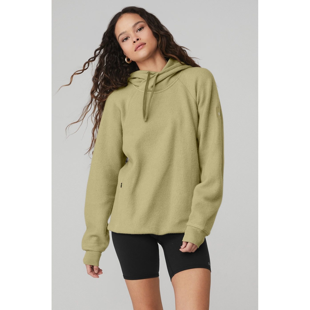 Sudadera Con Capucha Alo Yoga The Triumph Mujer Wasabi | MX-60RVMU