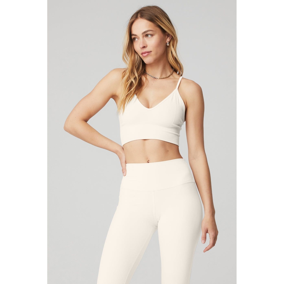 Sujetadores Alo Yoga Delightlette Mujer Blancos | MX-16GOMJ