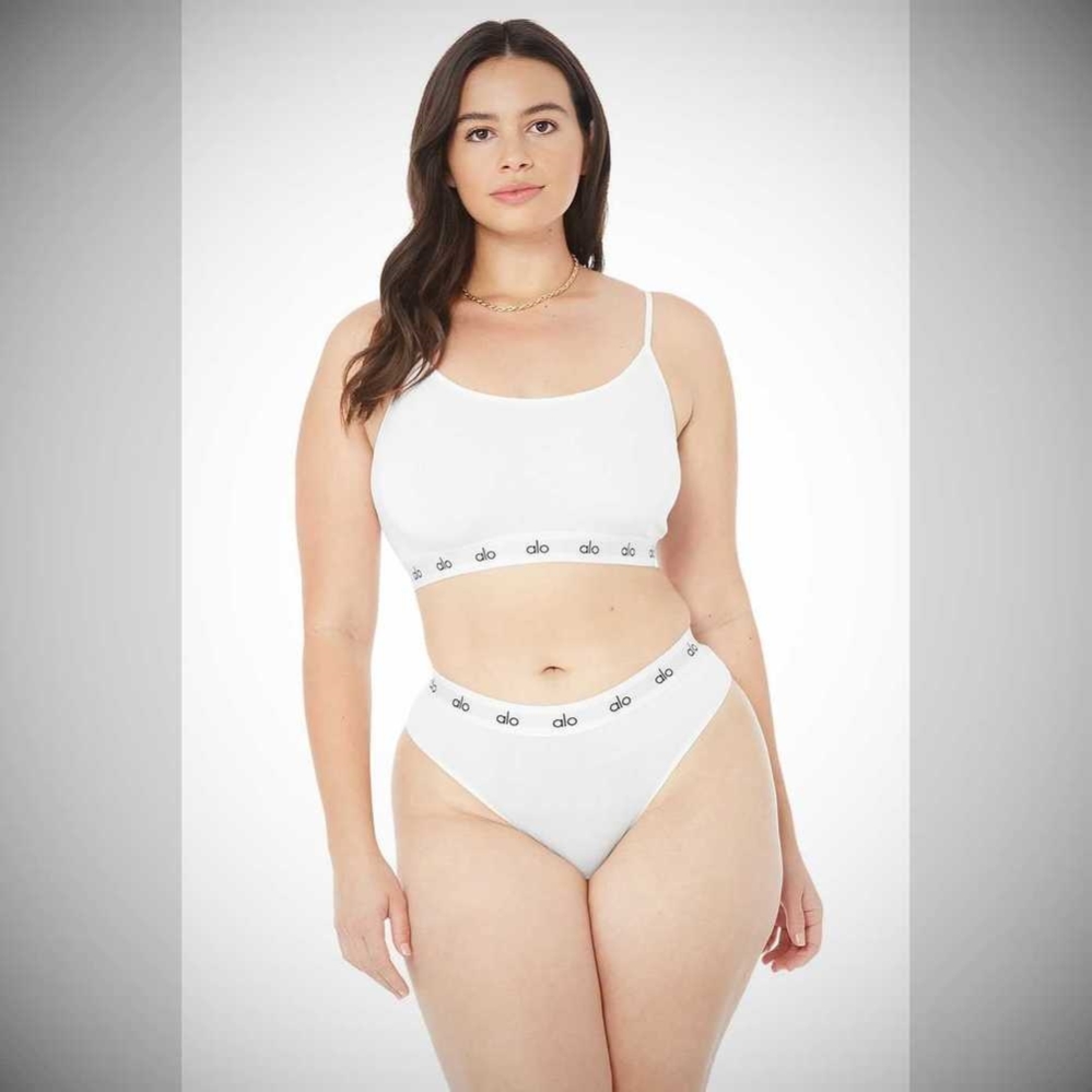 Sujetadores Alo Yoga Icon Cami Mujer Blancos | MX-51ACMN