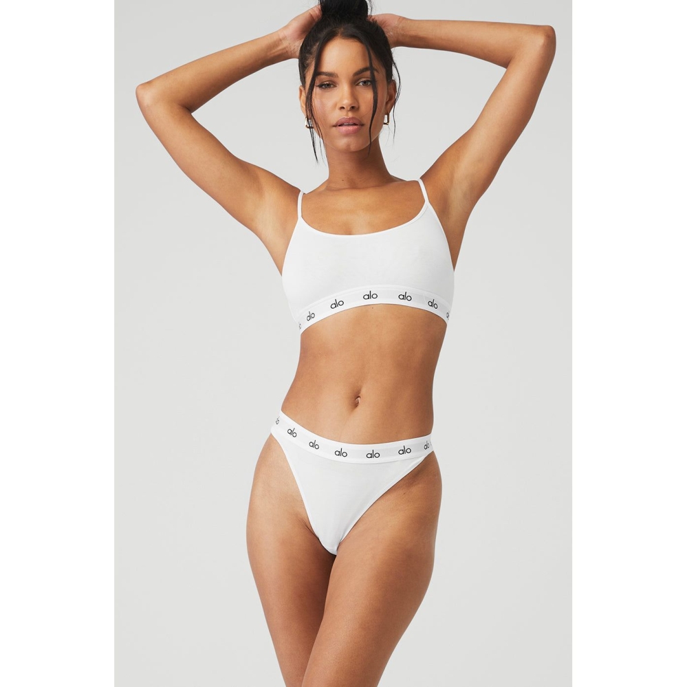 Sujetadores Alo Yoga Icon Cami Mujer Blancos | MX-51ACMN