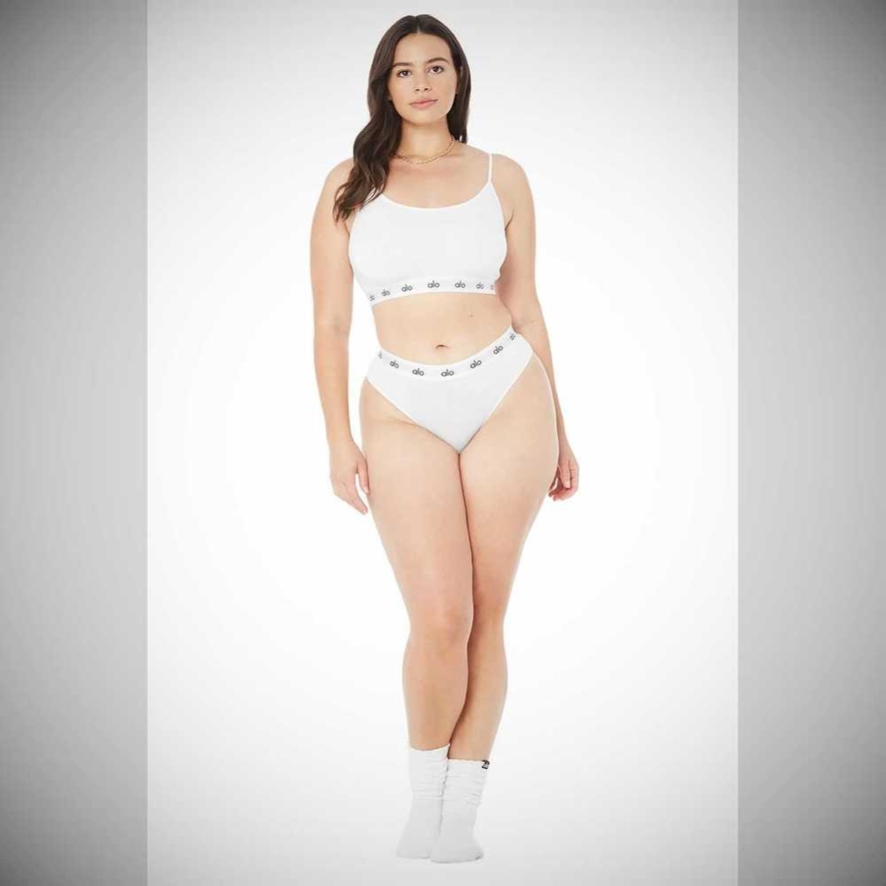 Sujetadores Alo Yoga Icon Cami Mujer Blancos | MX-60VRMA