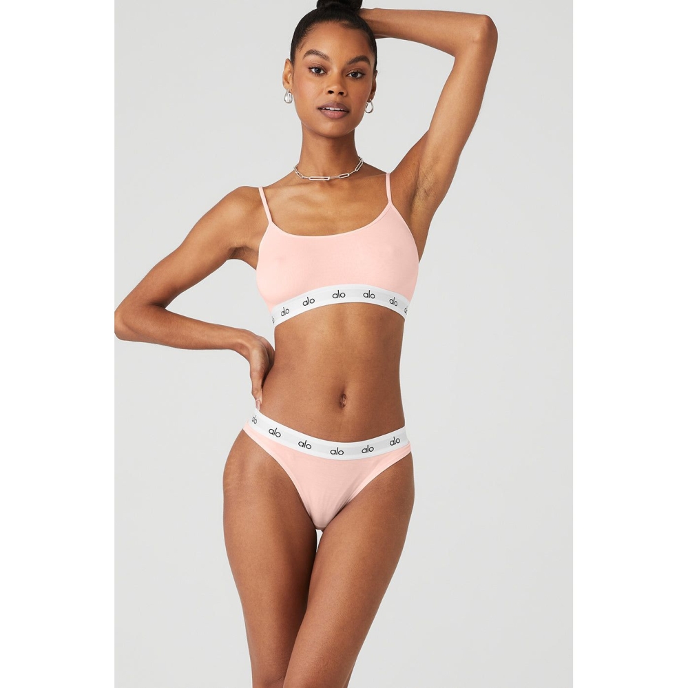 Sujetadores Alo Yoga Icon Cami Mujer Rosas | MX-35PXAM