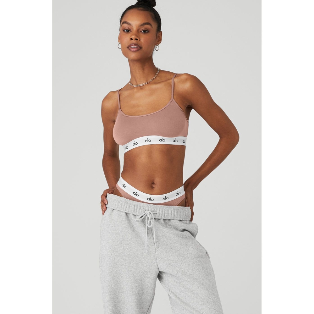 Sujetadores Alo Yoga Icon Cami Mujer Smoky Quartz | MX-90MOZD