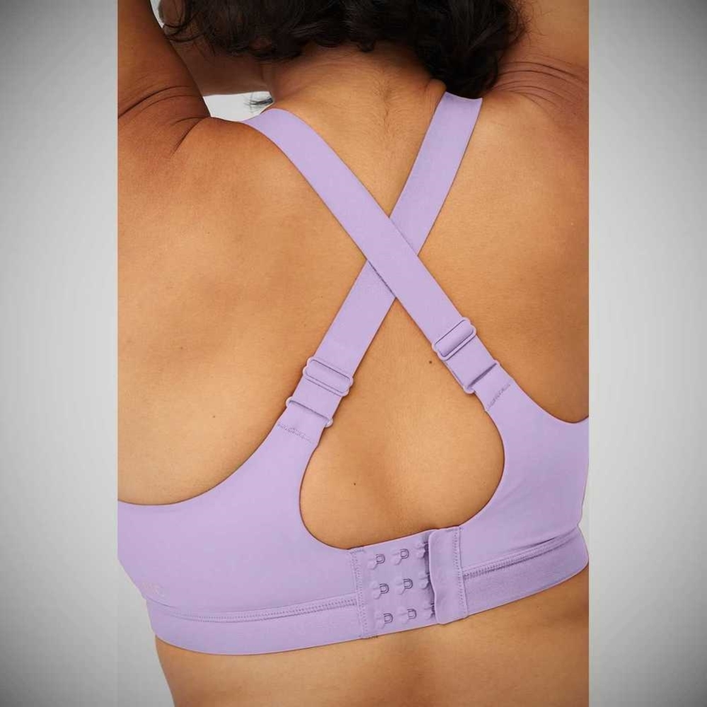 Sujetadores Alo Yoga Power Play High Impact Mujer Morados | MX-82IFKW