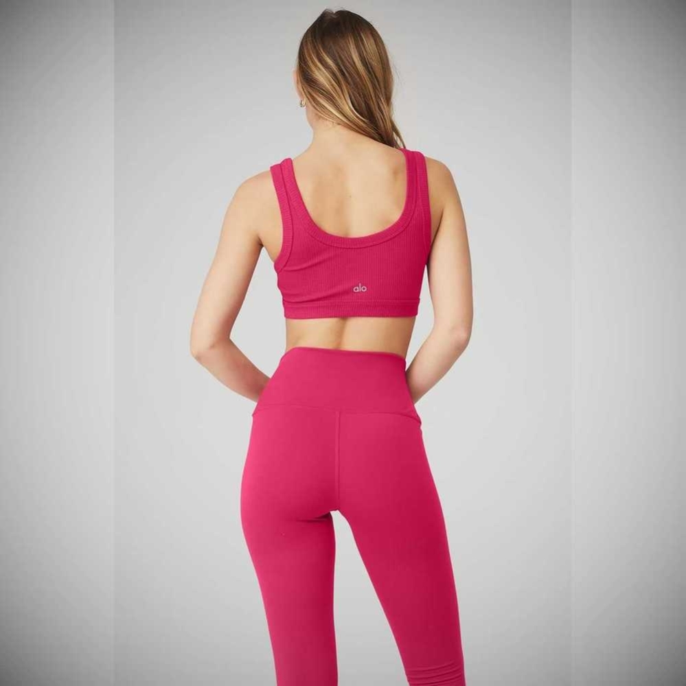 Sujetadores Alo Yoga Wellness Mujer Claret | MX-95EUJA