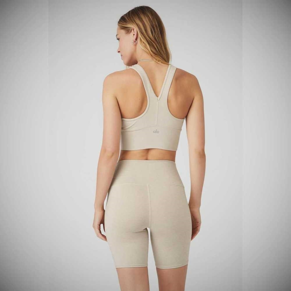 Sujetadores Alo Yoga Wild Thing Mujer Beige | MX-12WGJB