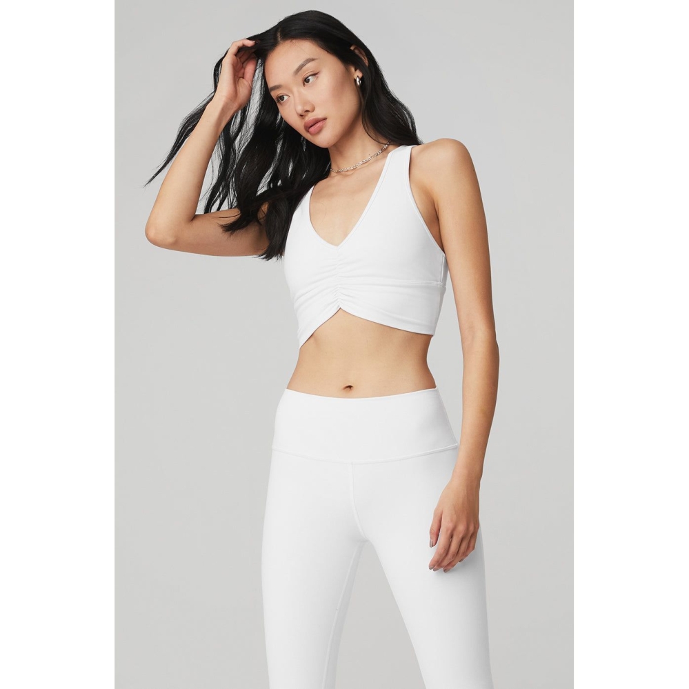 Sujetadores Alo Yoga Wild Thing Mujer Blancos | MX-83GYDP