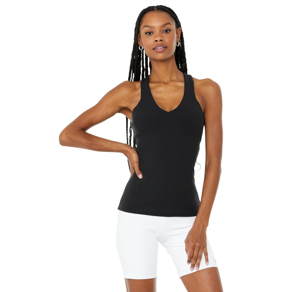 Tank Top Alo Yoga Elevate Mujer Negros | MX-19NXRQ