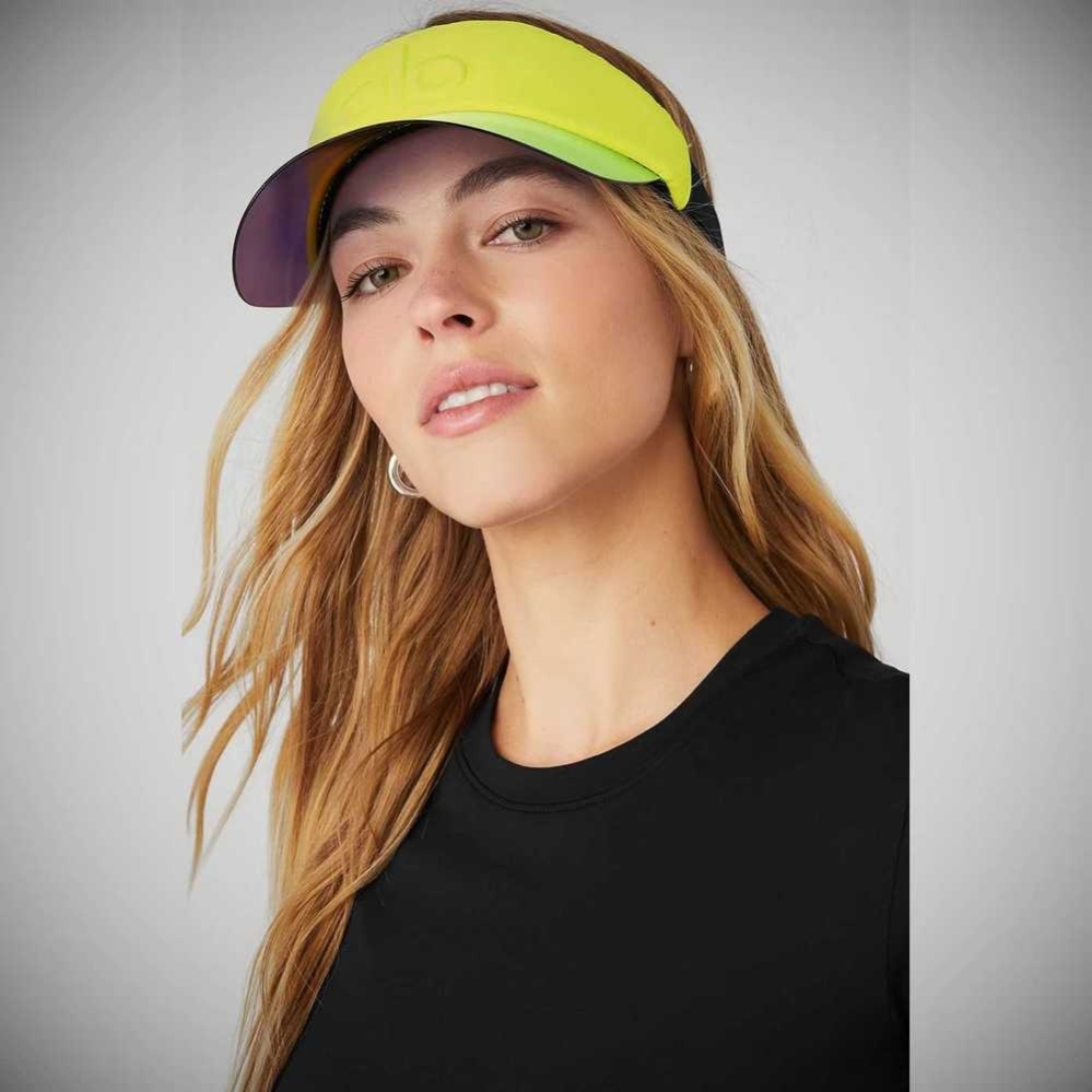 Visor Alo Yoga Solar Mujer Highlighter | MX-14NJYP