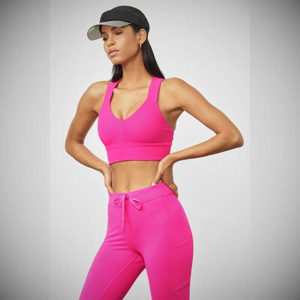 Visor Alo Yoga Solar Mujer Negros | MX-03VRBF