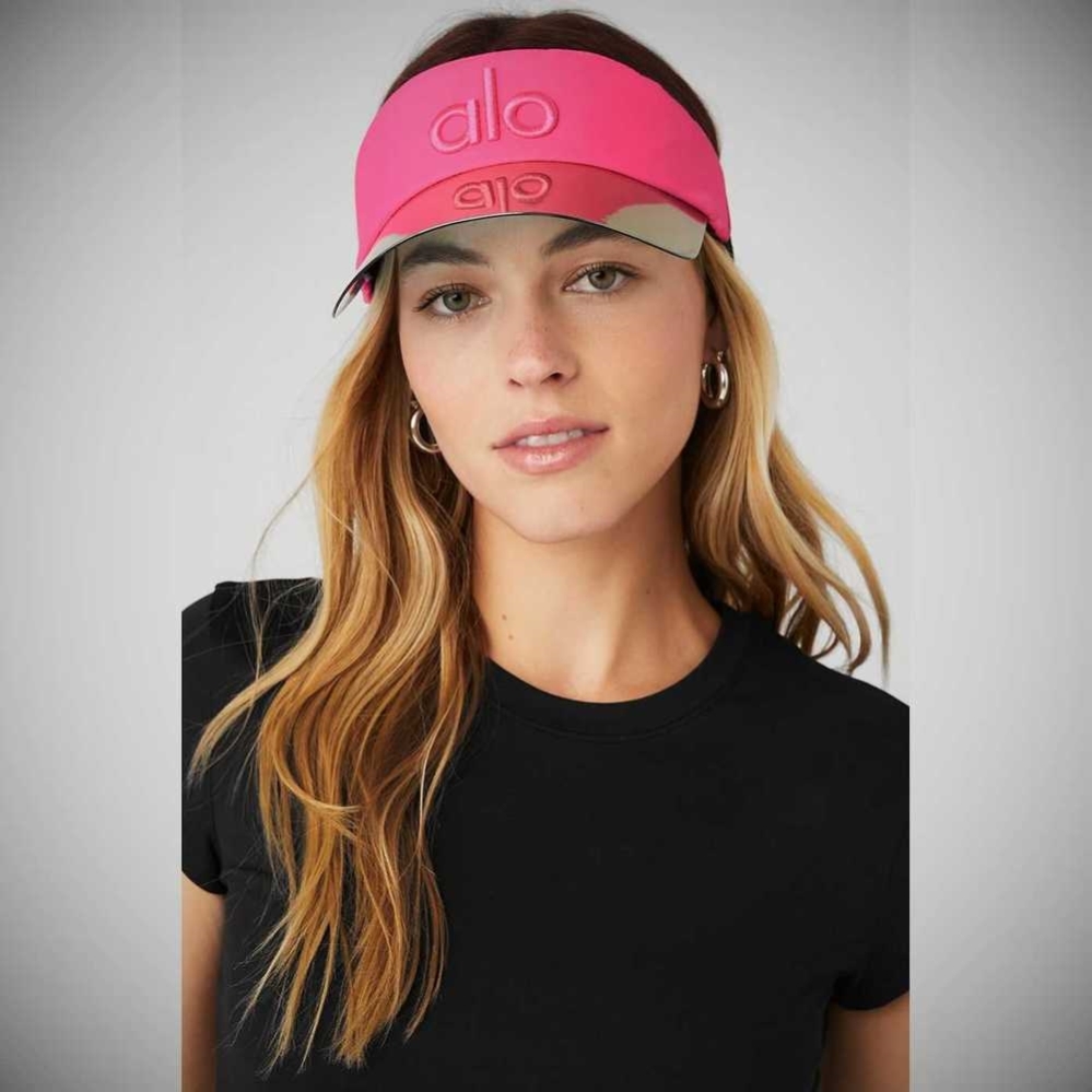 Visor Alo Yoga Solar Mujer Rosas | MX-29OLED